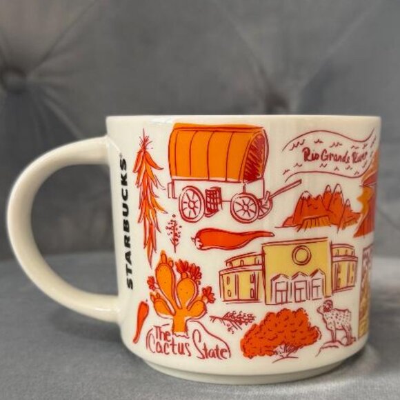Starbucks NEW MEXICO Been There Series Ceramic Coffee Mug, 14 Oz - Picture 3 of 6